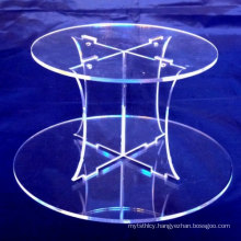 Counter Clear Acrylic Cupcake Wedding Cake Stands